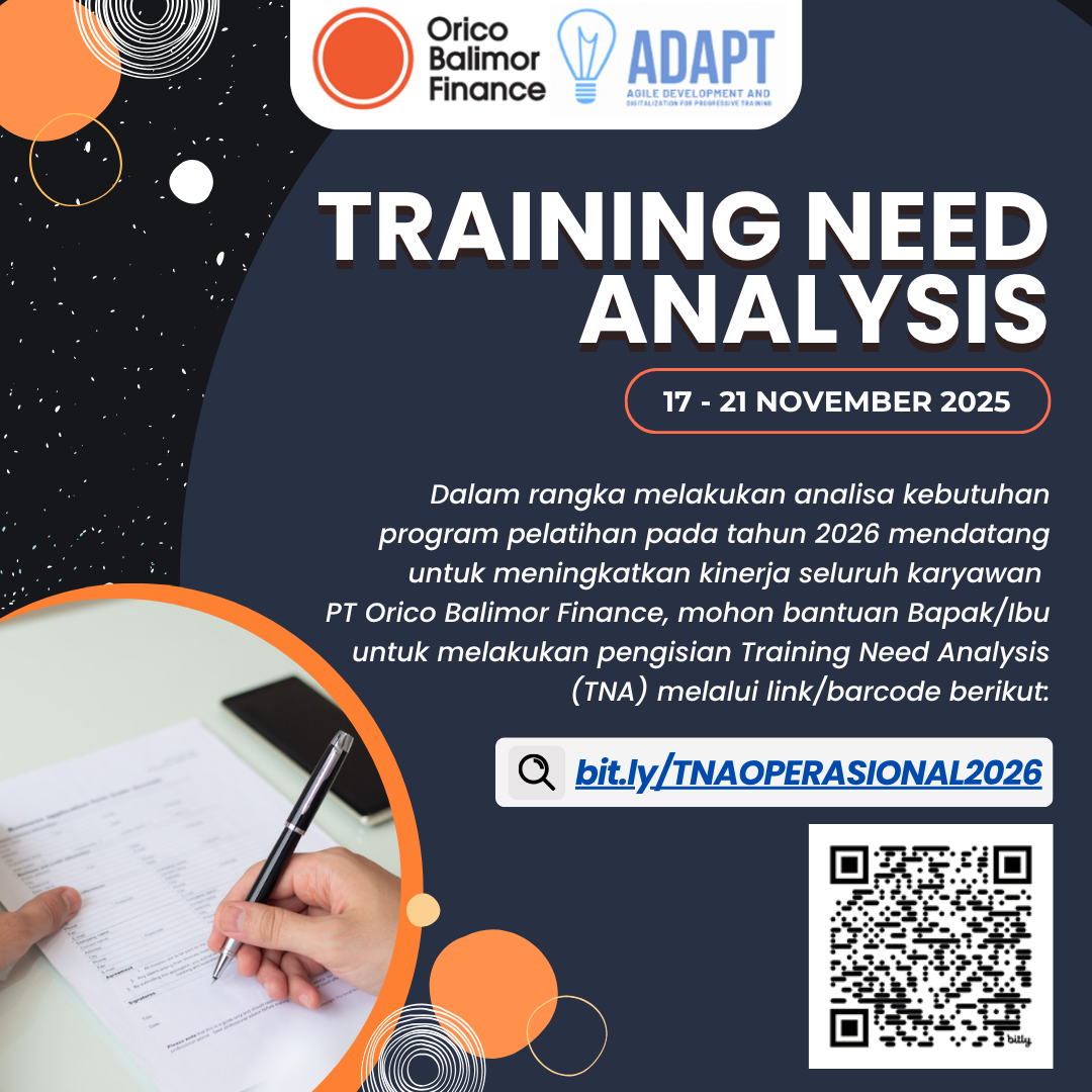 Training Need Analyst (Operasional)